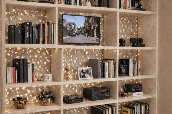 Custom built-in storage and shelving solutions